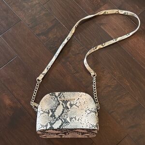 Snakeskin Crossbody Bag